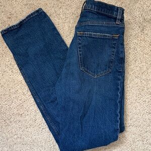 Abercrombie & Fitch the 90’s straight ultra high rise jeans